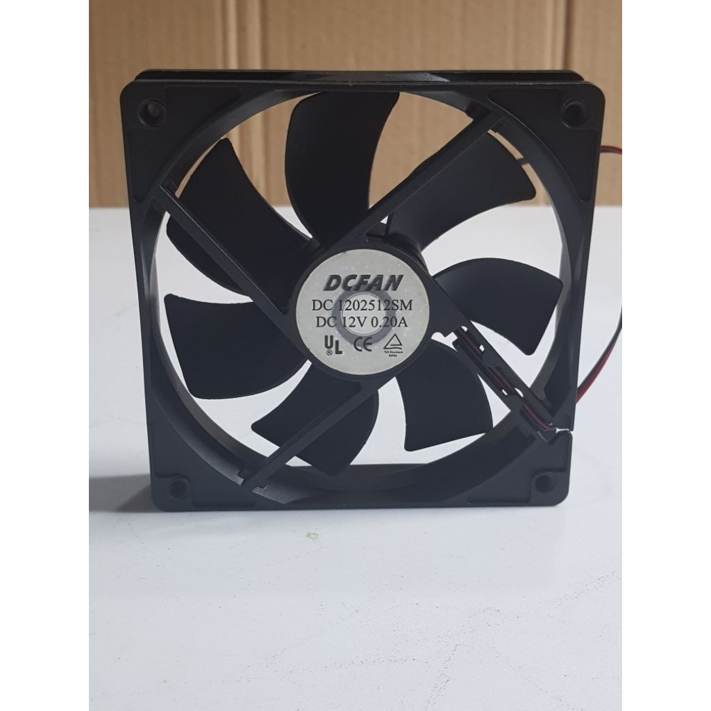 Fan kipas DCFAN DC 12V-0,20A 12x12cm 2pin