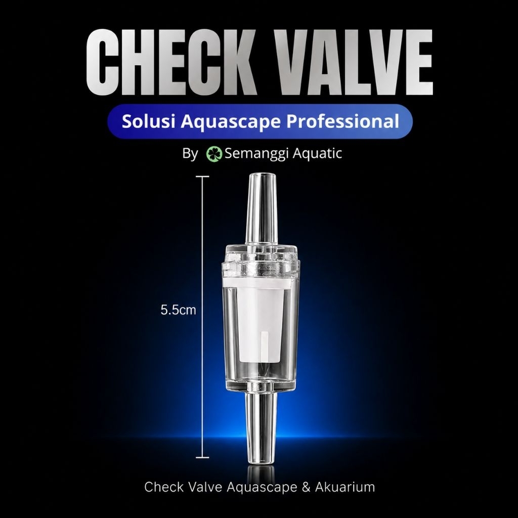 Check Valve CO2 DIY / Diffuser Co2 / Katup Co2 / Valve Co2 Aquascape