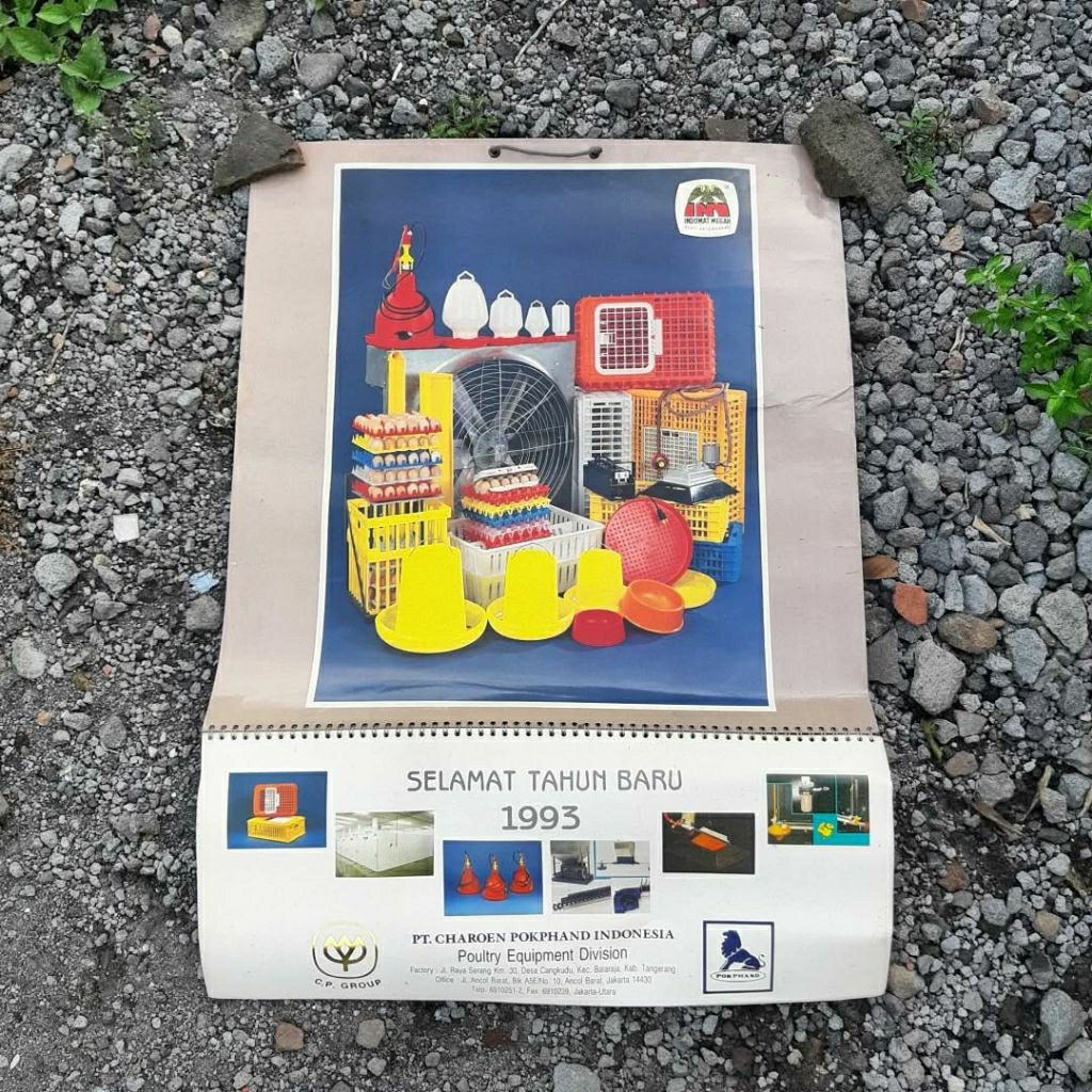 Kalender jadul tahun 1993