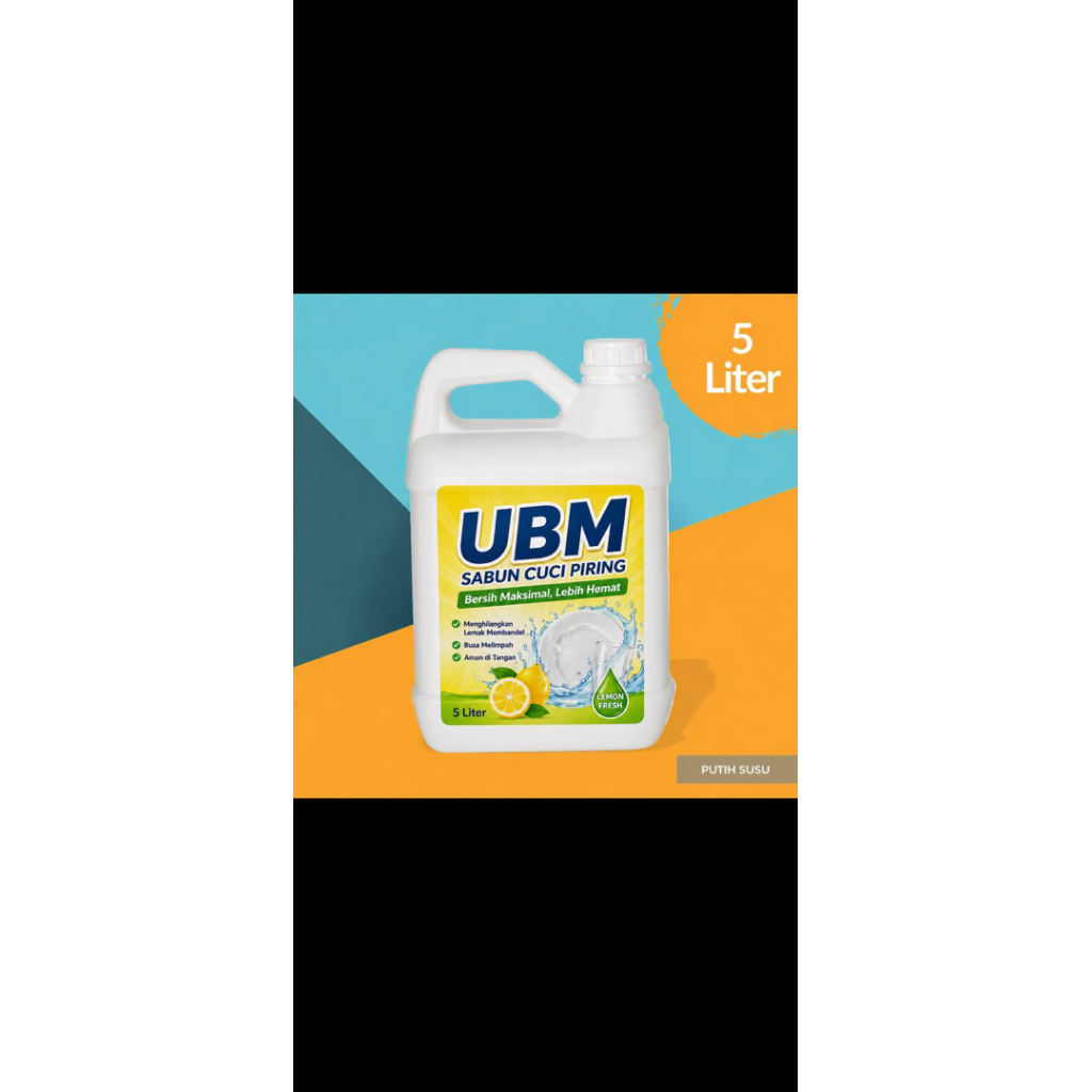 UBM CUCI PIRING 5 Liter