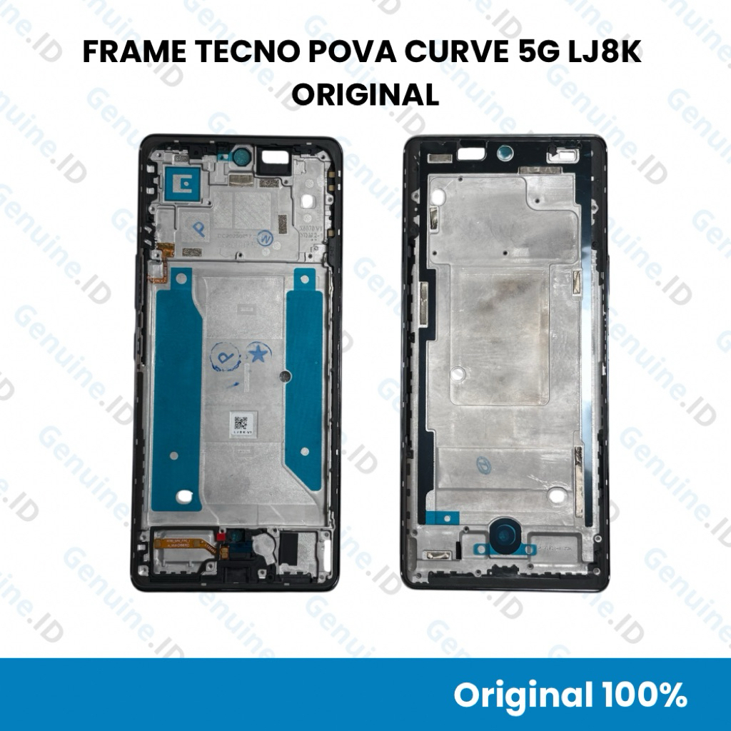 FRAME LCD TULANG BEZZEL TATAKAN LCD TECNO POVA CURVE 5G LJ8K ORIGINAL