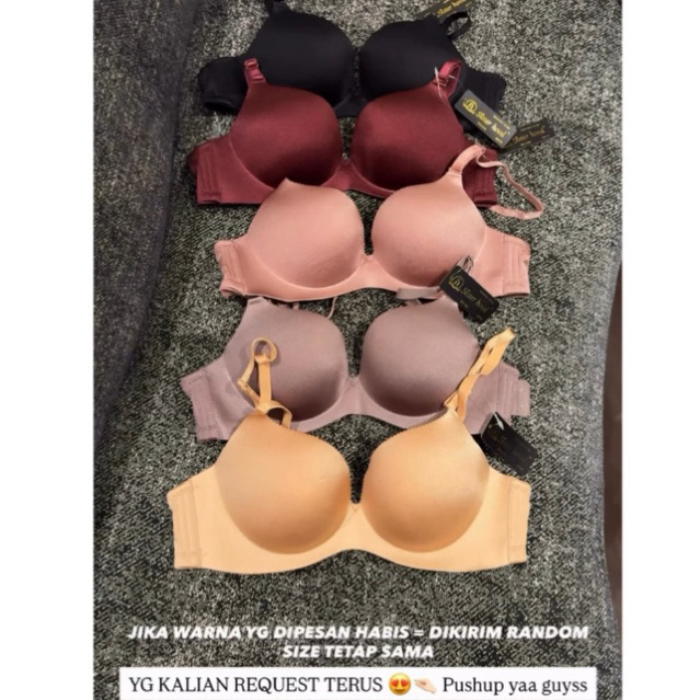 NEW - Bra/BH Sisterhood Readystock BKK size 36 (Black)
