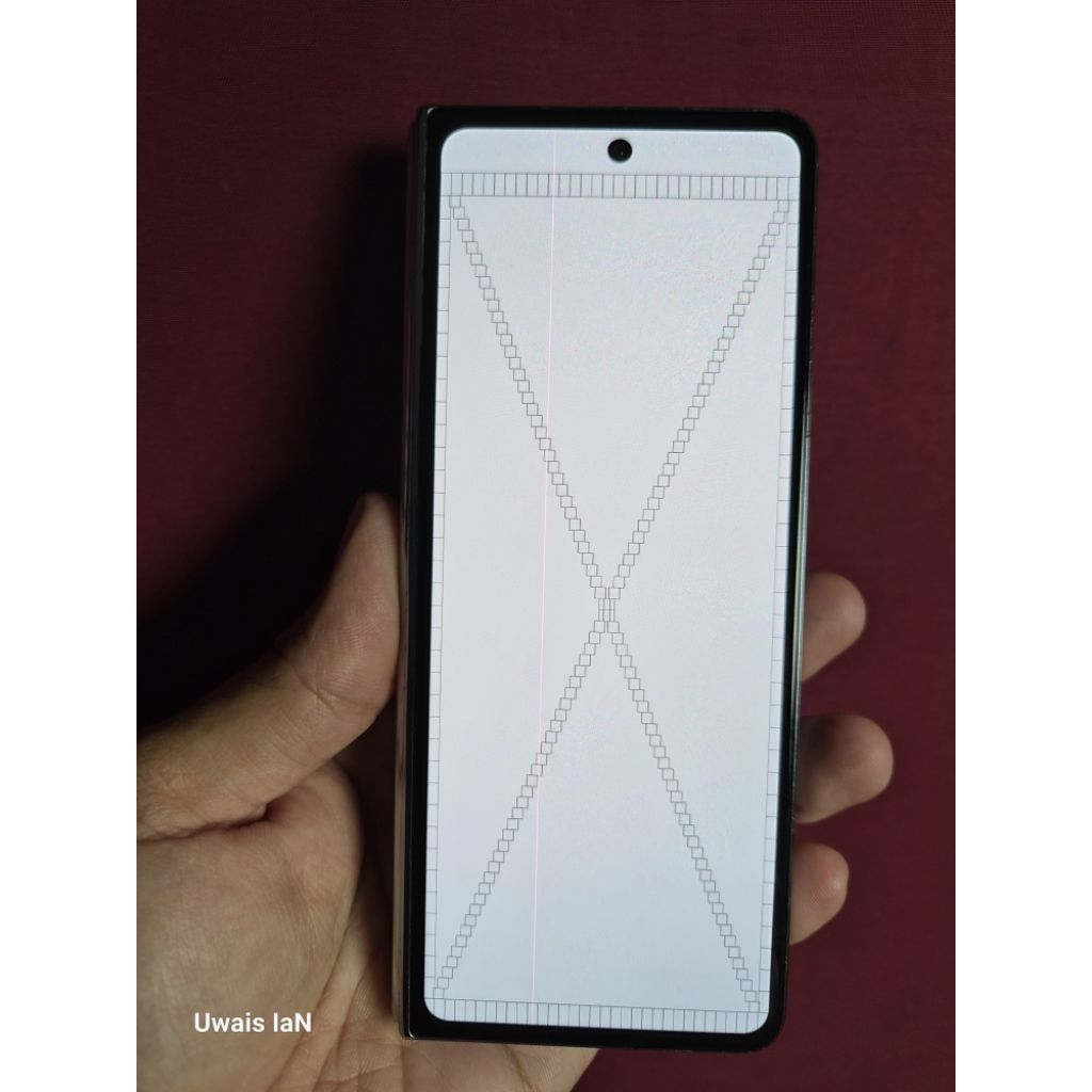 lcd samsung z fold 4 depan minus ringan