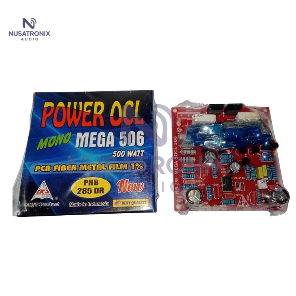 KIT POWER OCL MEGA 506 MONO 500WATT CKJ PHB 285DR