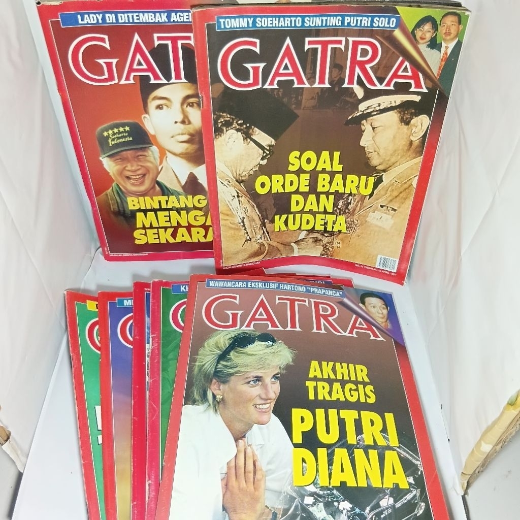 MAJALAH GATRA JADUL 1997 CABUTAN BEBAS PILIH