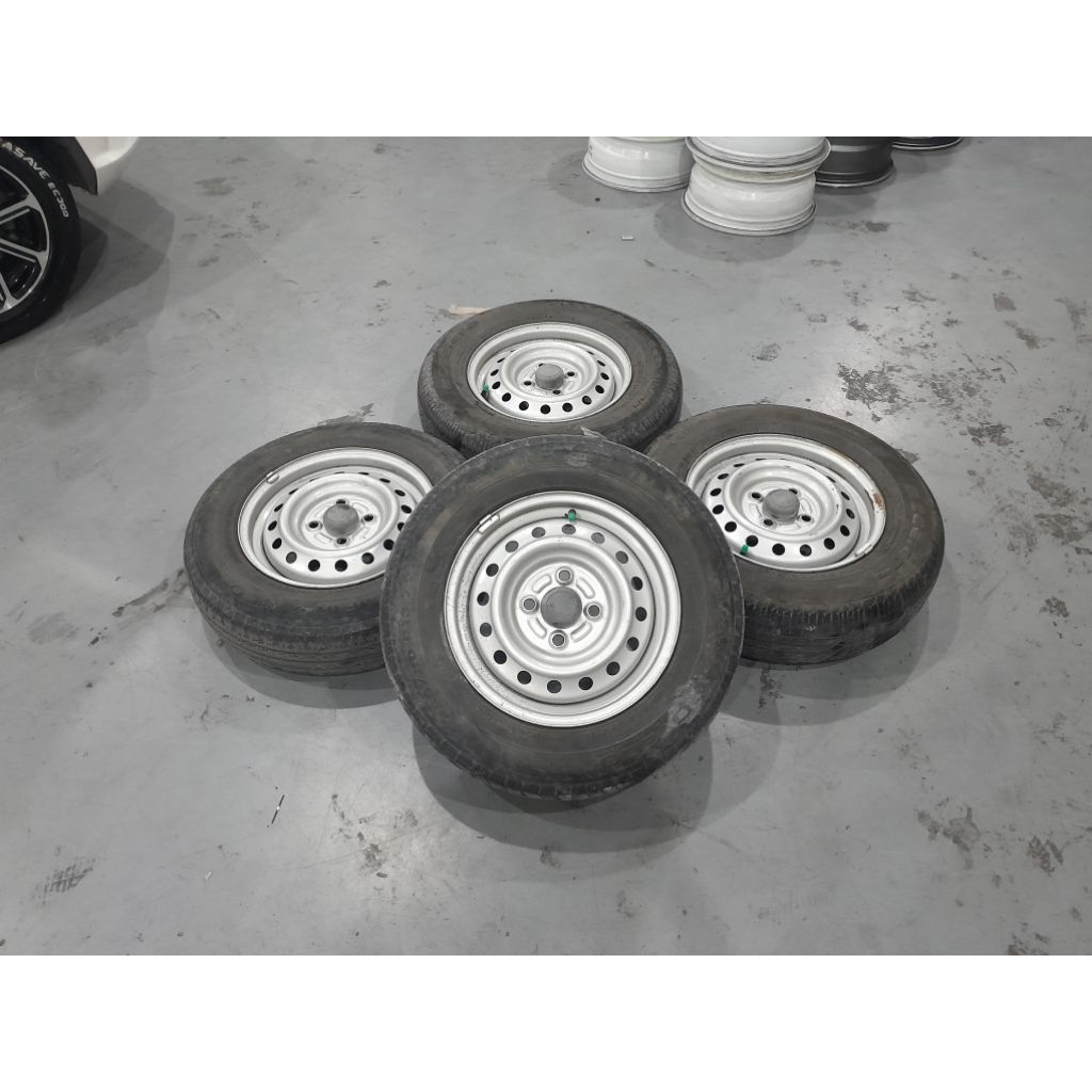 JUAL VELG KALENG SIGRA R13X5 4X100 ET SILVER