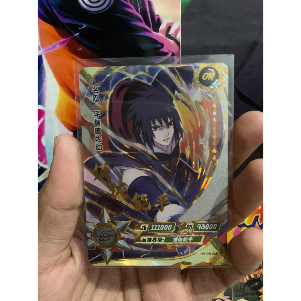 Kartu Naruto OR Sasuke Kayou Original