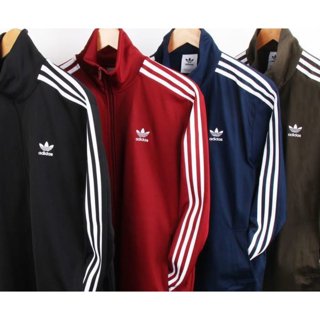 Jacket Adidas Anak Full Tag premium 7 8 9 10 11 -12 Tahun Garis 3