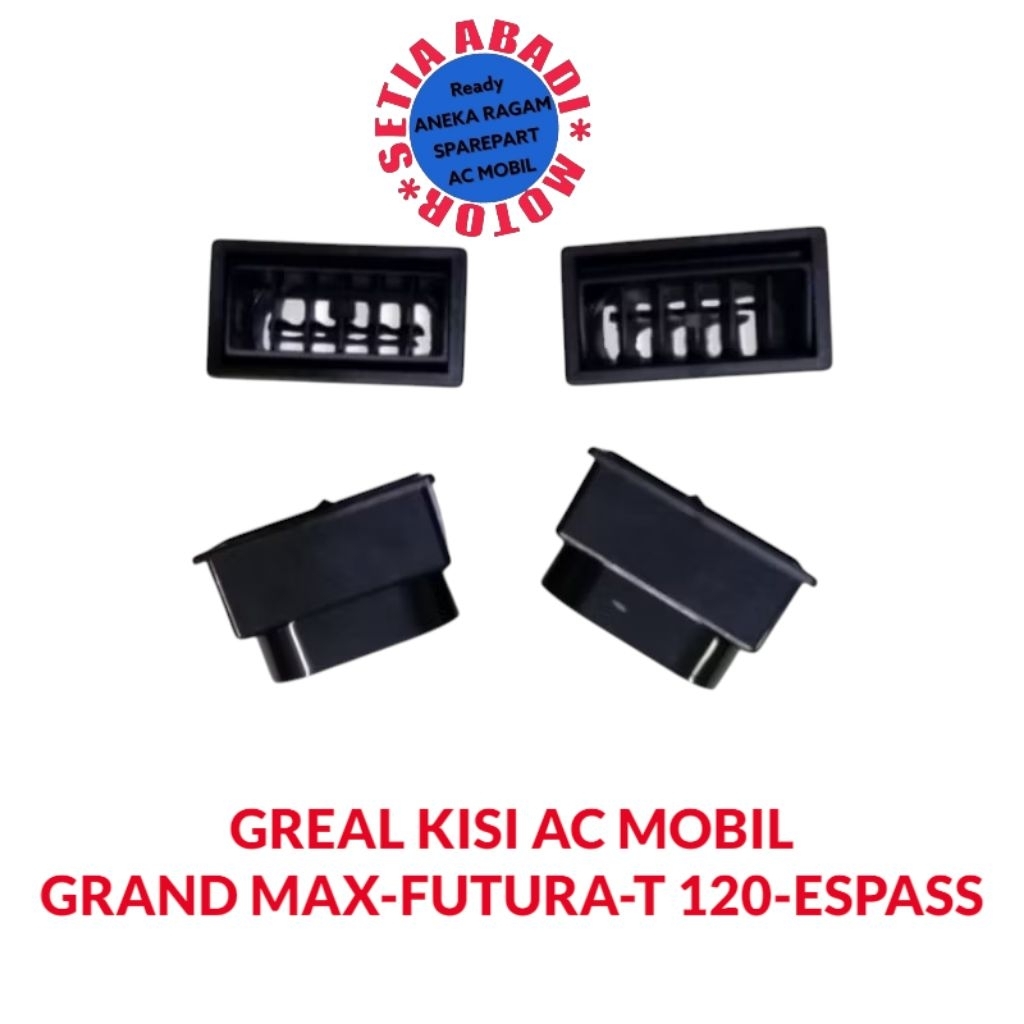 greal grill kisi kisi AC mobil pasangan Sanden Univer GRAND MAX-futura-T120-espass