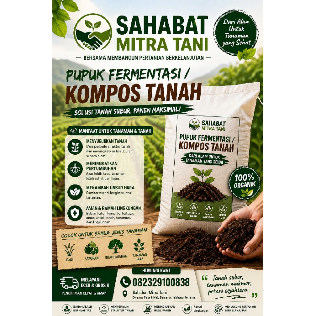 pupuk kompos media tanam