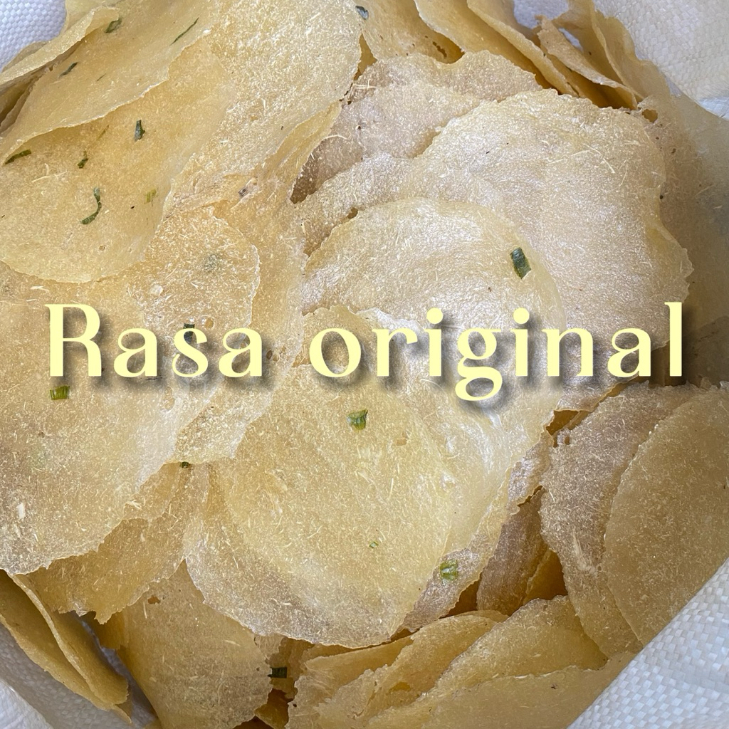 cemilan kicimpring/enye rasa original asin gurih khas bogor renyah