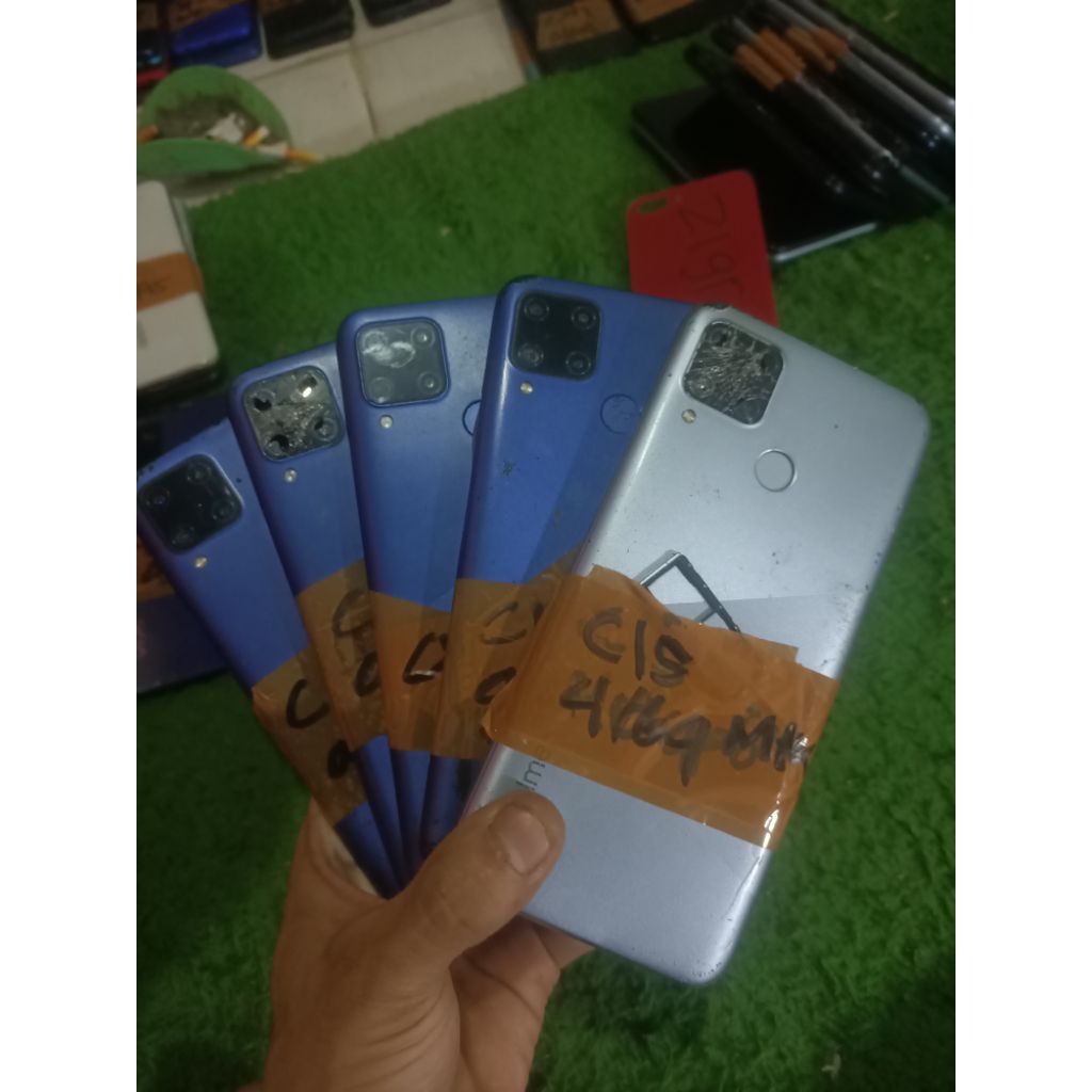 Mesin Realme C15 Hidup Normal Bonus Unit Sparepart (Baca Deskripsi!)