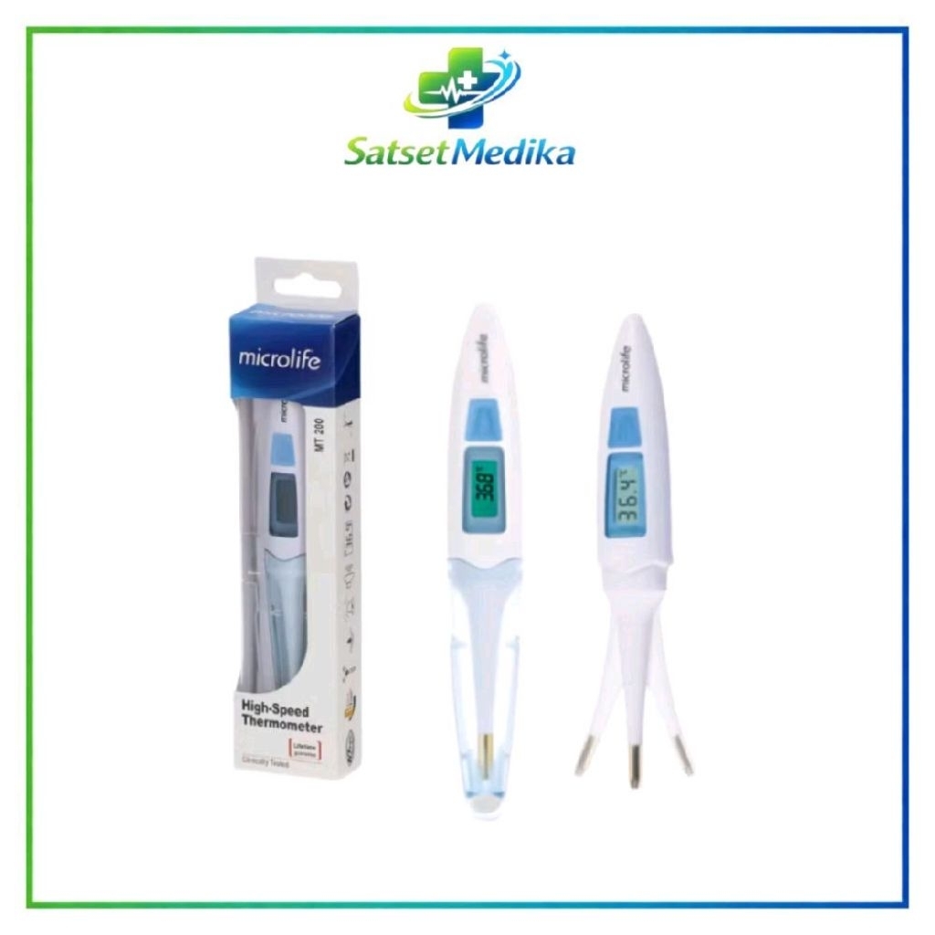 Termometer Digital Microlife MT200 Flexible/ Thermometer MT-200 Thermo MT 200 Lentur