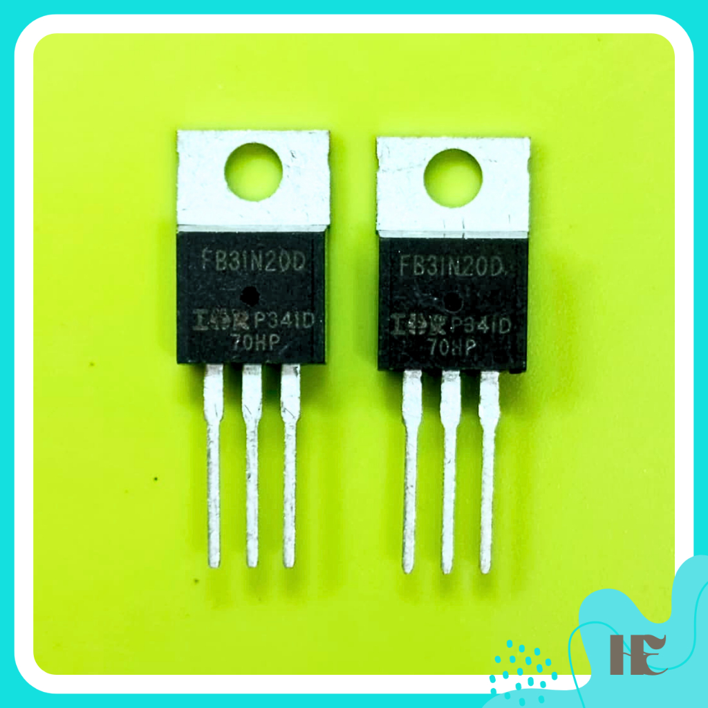 IRFB31N20D GARANSI MOSFET 200V 31A TO-220 IRFB 31N20 D BARU