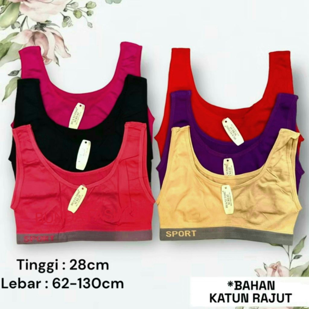 Miniset Wanita 3pcs Impor Halus