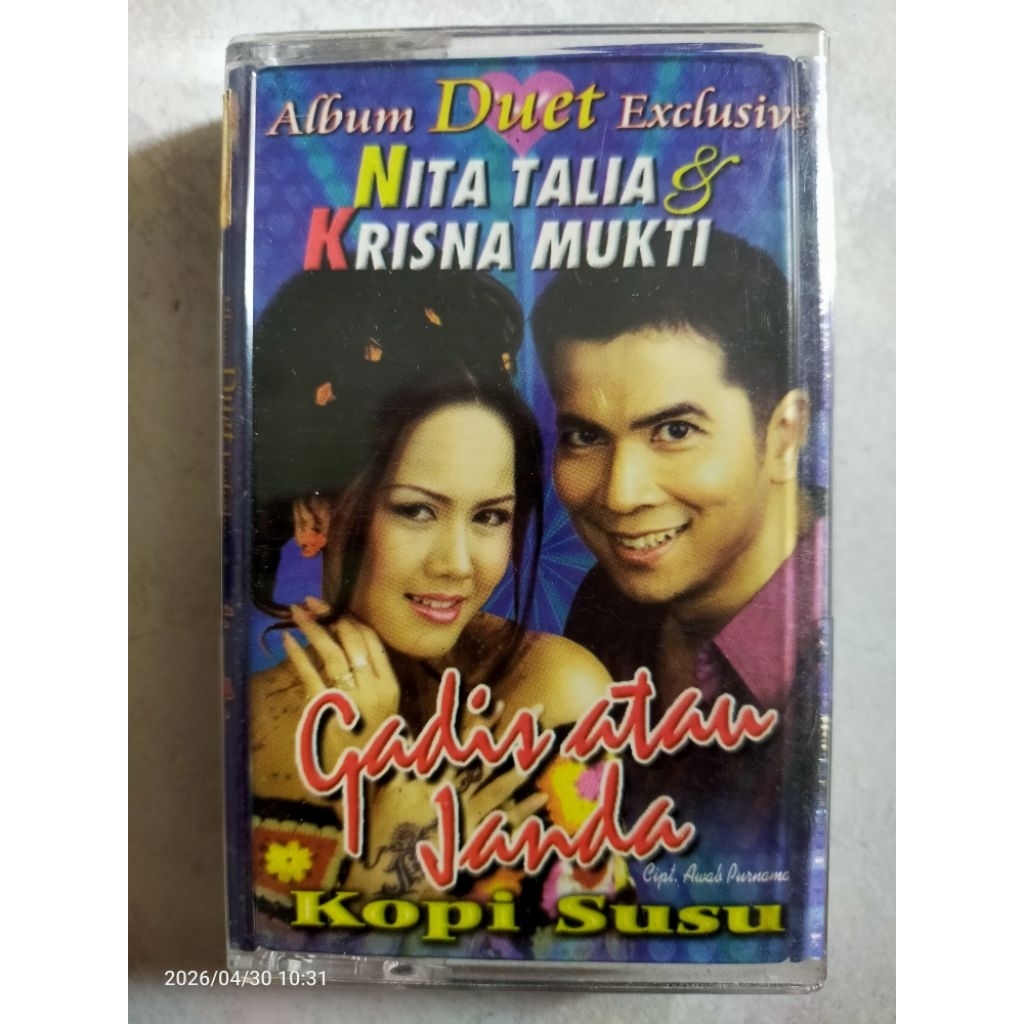 kaset pita jadul NITA TALIA & KRISNA MUKTI "album duet excluaive"