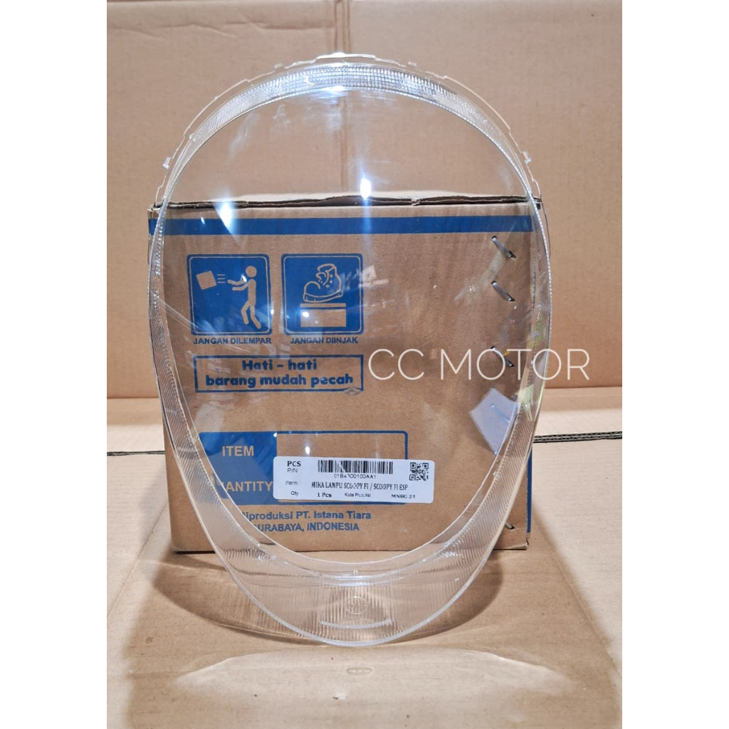 WIN Mika Kaca Lampu Depan Scoopy FI  / Mika Lampu Depan Scoopy FI ESP  / Mika Reflektor Scoopy FI