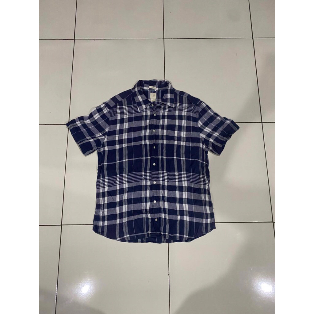 kemeja flanel gap original