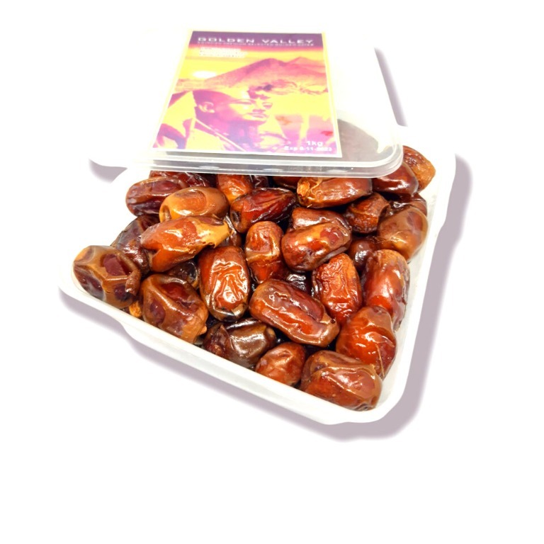 Kurma Mesir Madu Premium / Golden Valley Egyptian Dates Original Kemasan Mika