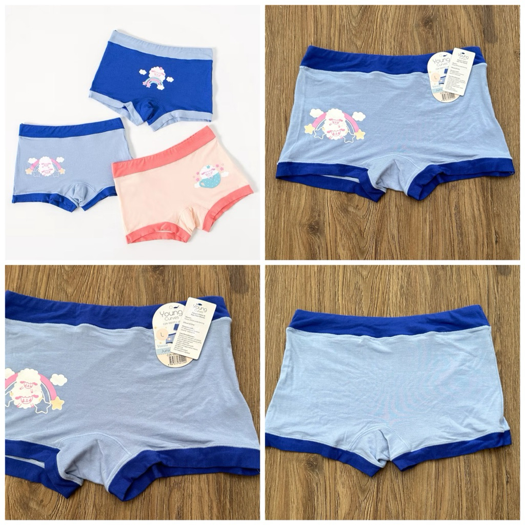Young curves panty anak sky sheep C24-100171 boxshort branded
