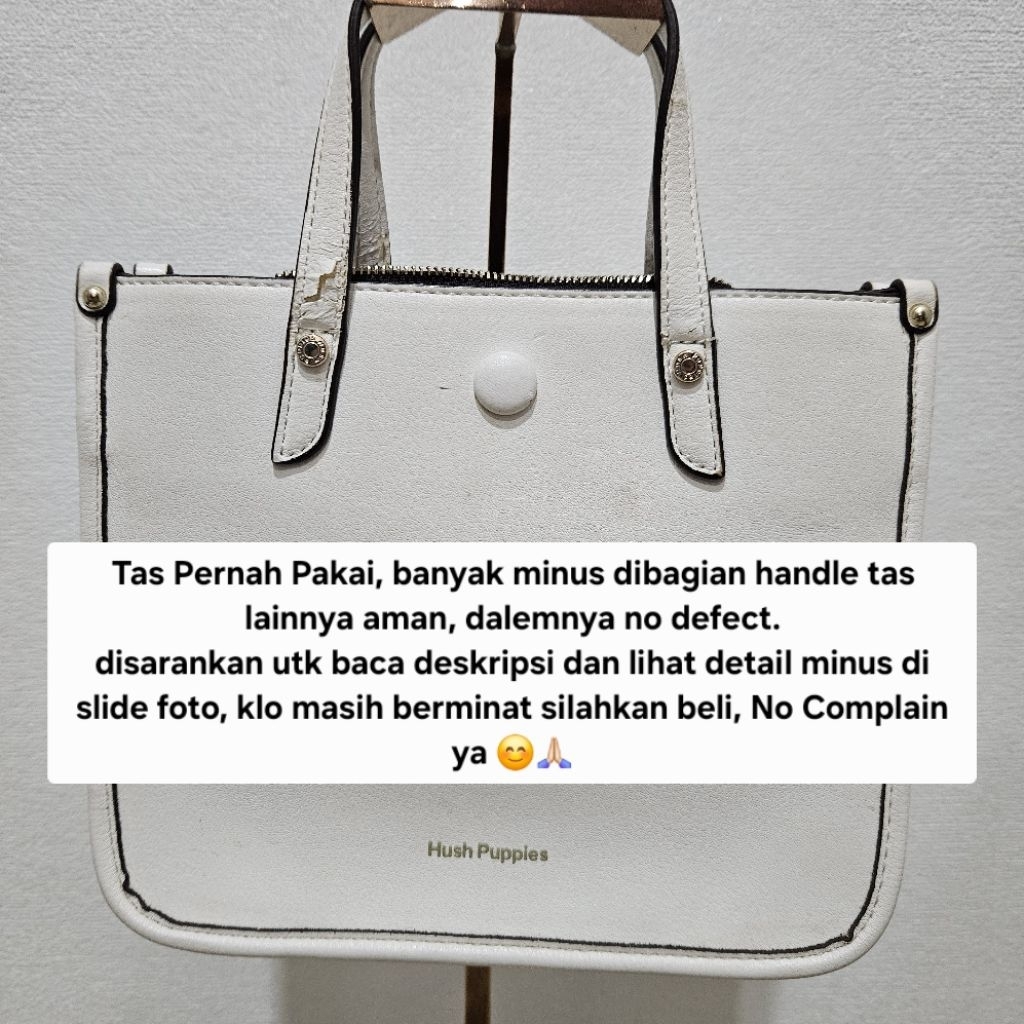Preloved... Tas wanita merk Hush Puppies