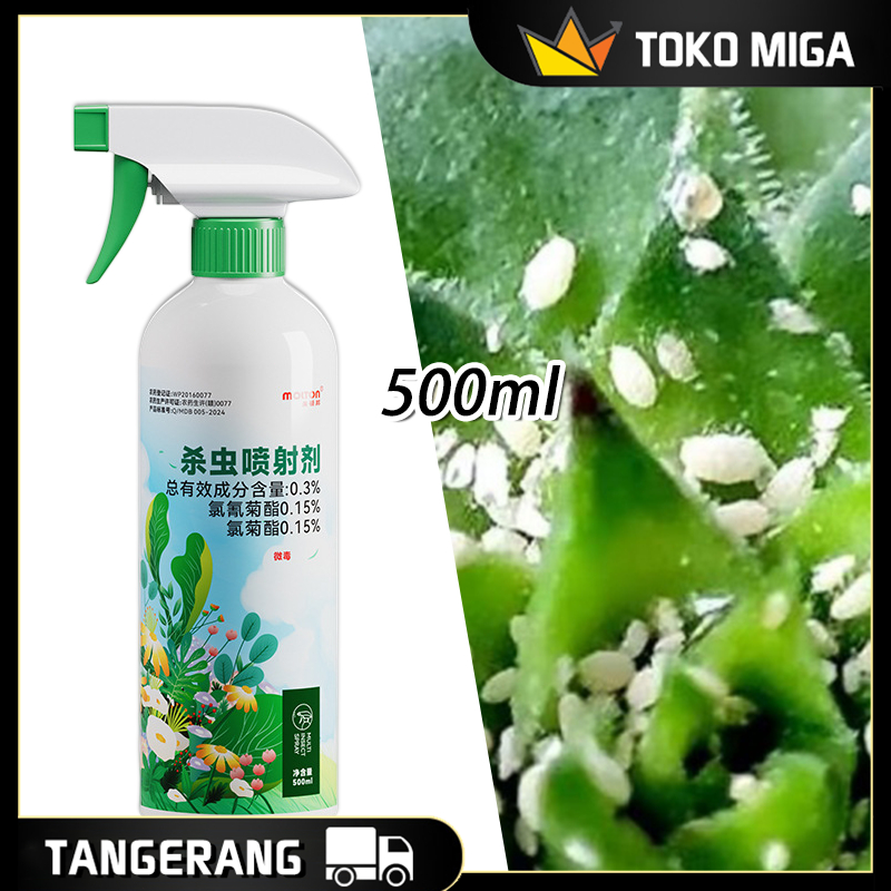 500ML Pembasmi Hama Tanaman Hias Bunga Mawar Obat Kutu Daun Aphid Semut Lalat Putih Spray Cairan Ant