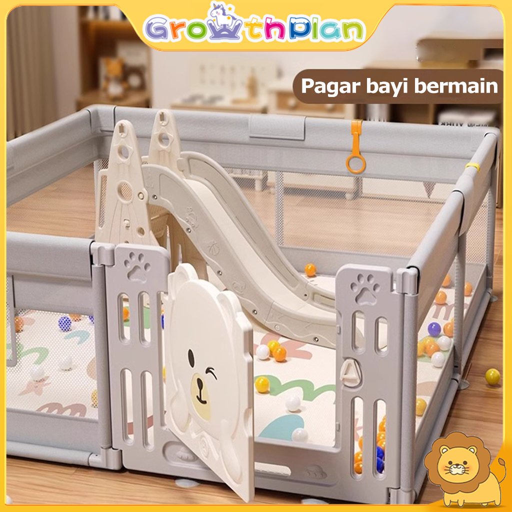 Pagar Bayi Panda Pagar Mainan Anak Baby Fence Kokoh Play Fence Pagar Anak Baby Fence
