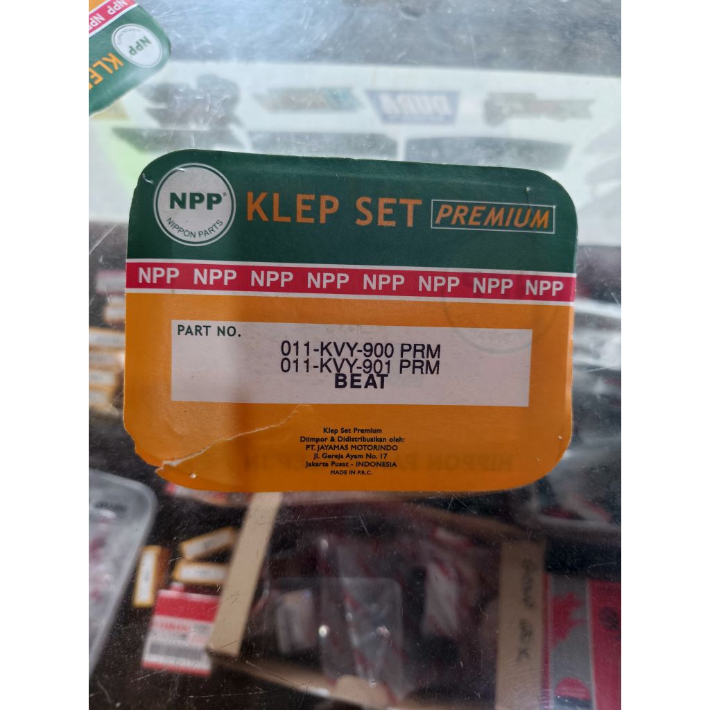 KLEP SET NPP KVY BEAT KARBU SCOOPY KARBU NPP PARTS