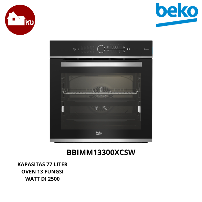 BEKO BBIMM 13400XCSW Oven Listrik Built In Oven 77lt