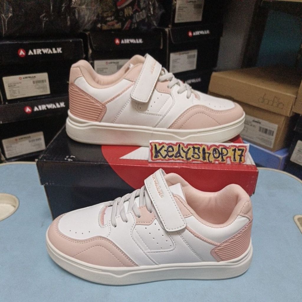 Sepatu Anak Airwalk Dilworth Jr White Pink Original resmi sport station