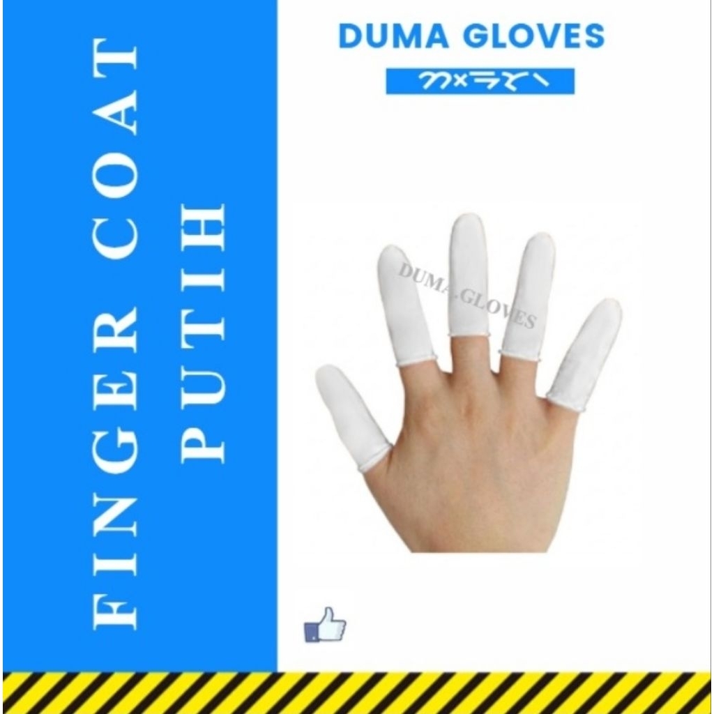 FINGER COAT PUTIH