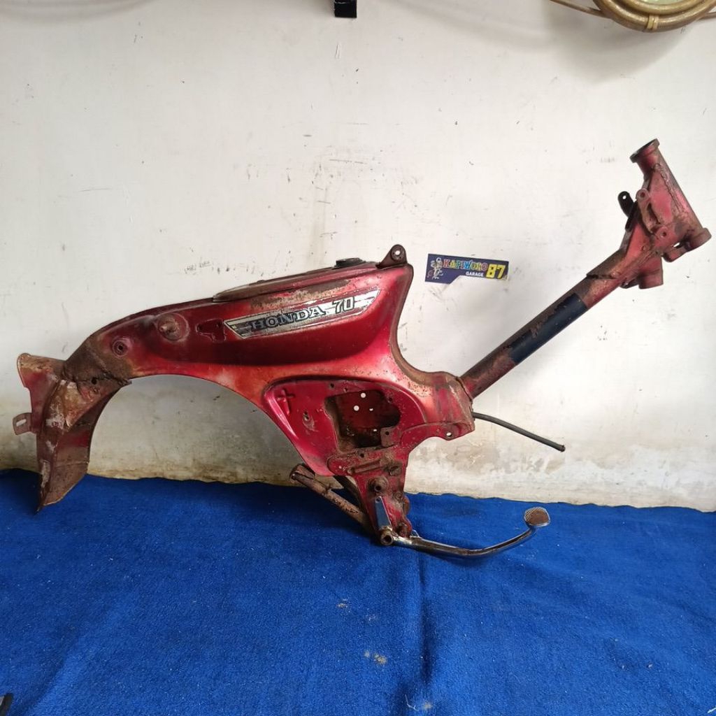 rangka Honda c70
