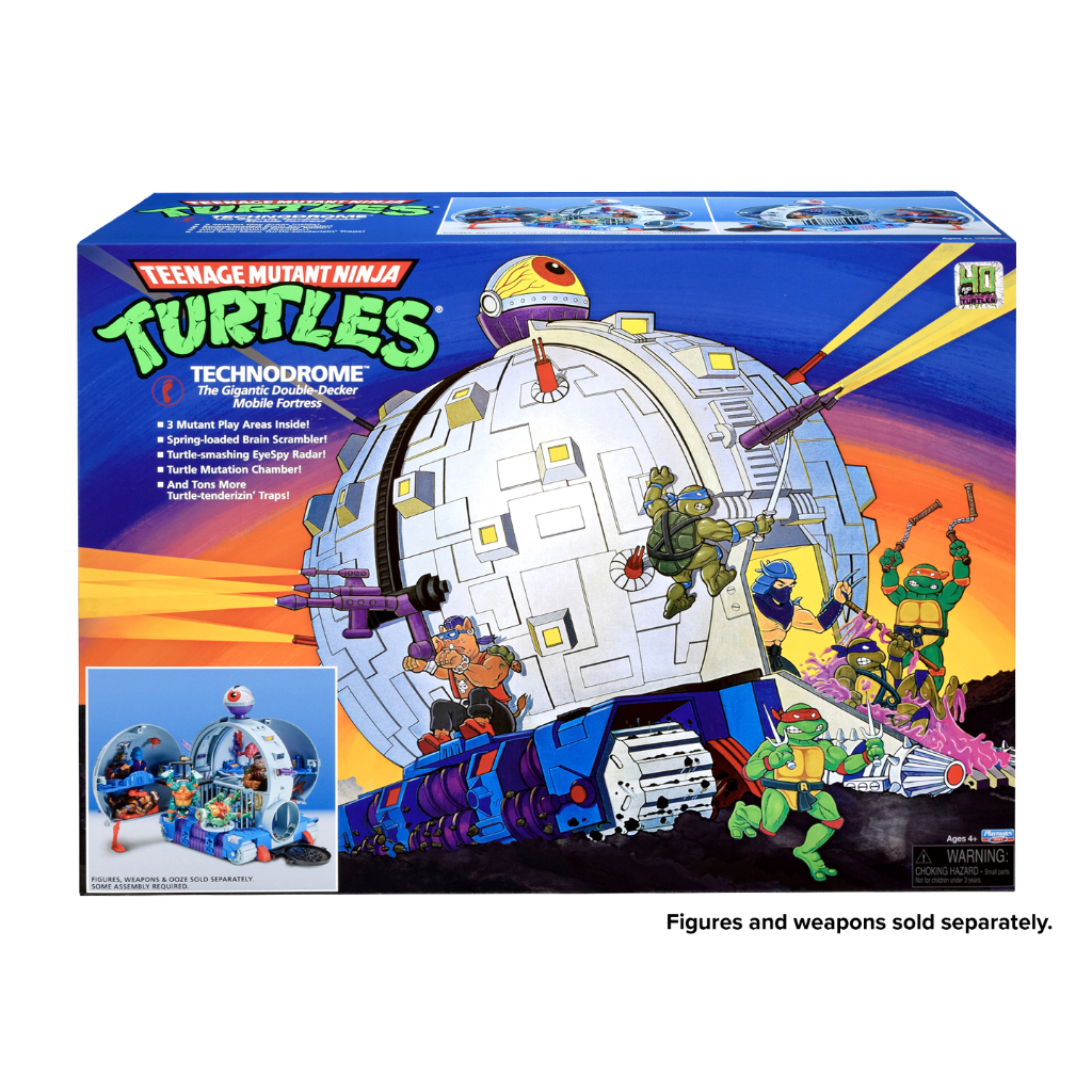 Playmates TMNT Teenage Mutant Ninja Turtles Technodrome
