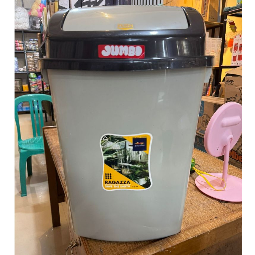 TEMPAT SAMPAH TUTUP 15 LITER TONG SAMPAH 15 LITER