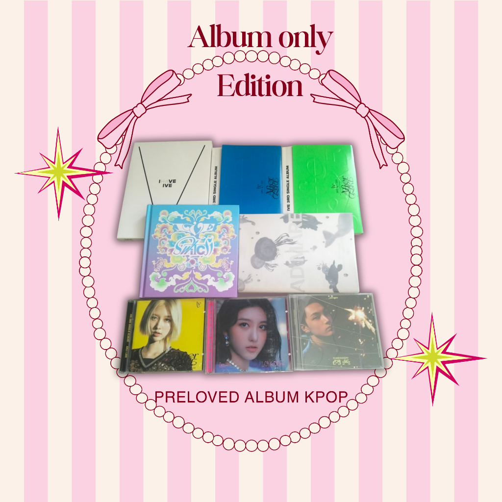 Preloved Album Only Kpop - album Ive only | album Jay enhypen only | album nmixx only