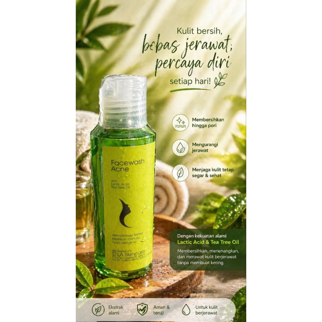Face Wash Acne D'LA Skincare