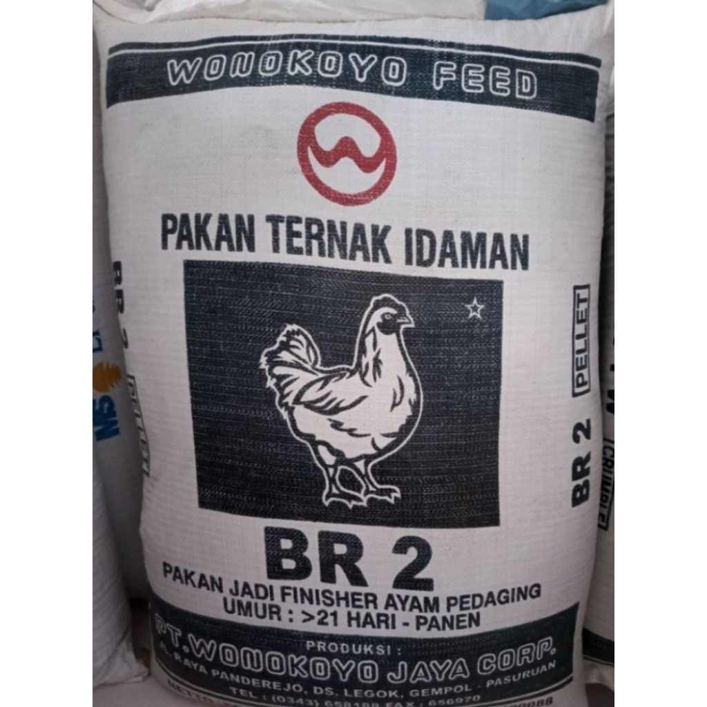 PAKAN/BAMA AYAM KILOAN BR-2 PELET