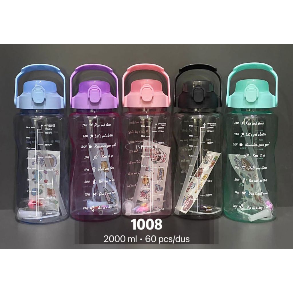 Botol Minum Bening 2000ml
