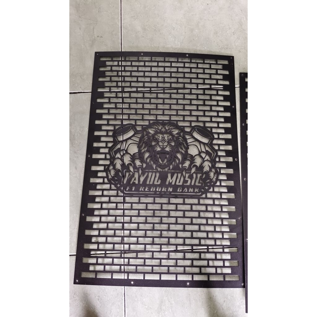 grill box speaker custom tebal 1,6