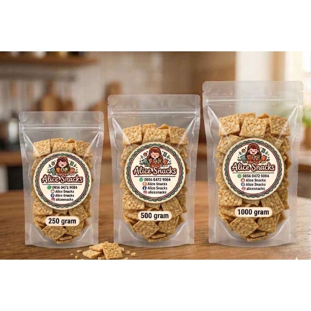 keripik tempe murni keripik tempe rasa original rasa original daun jeruk dan pedas daun jeruk kemasa