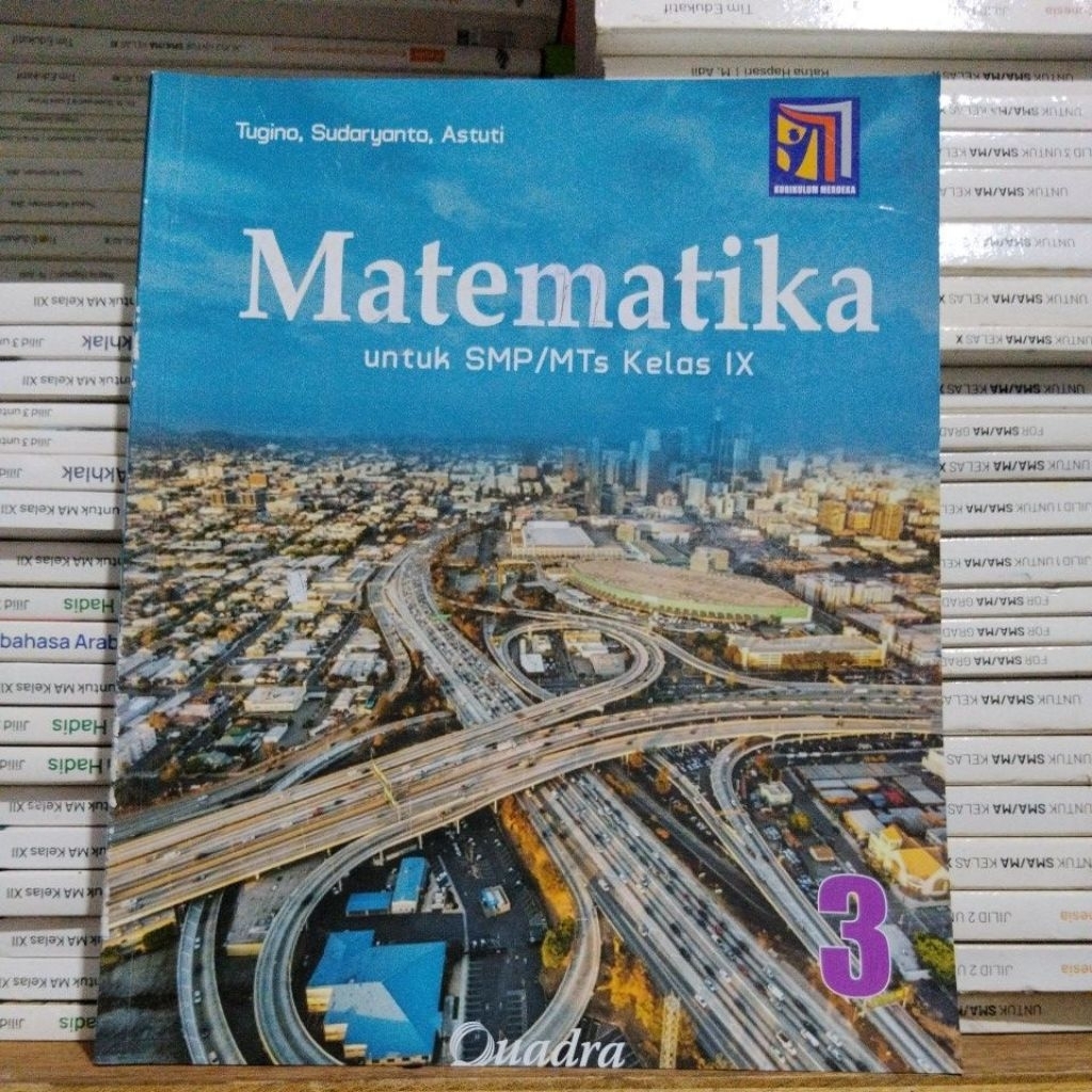 buku bekas quadra smp kelas 9 matematika