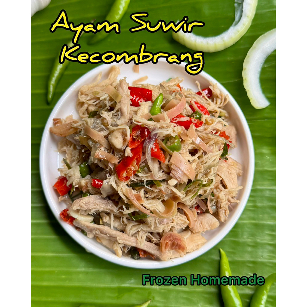Ayam suwir Kecombrang / Ayam Kecombrang ( Frozen Homemade )