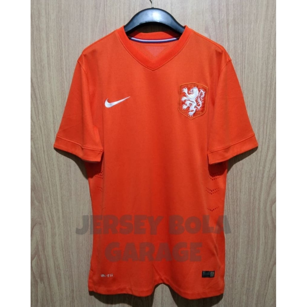 Jersey Bola Retro Belanda Home 2014 PI
