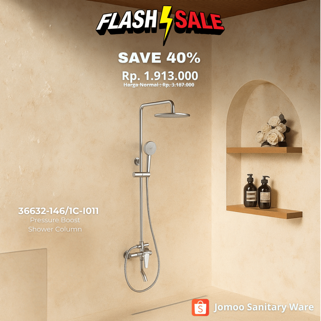 JOMOO Shower Mandi Panas Dingin / Shower Kamar Mandi Hemat Air