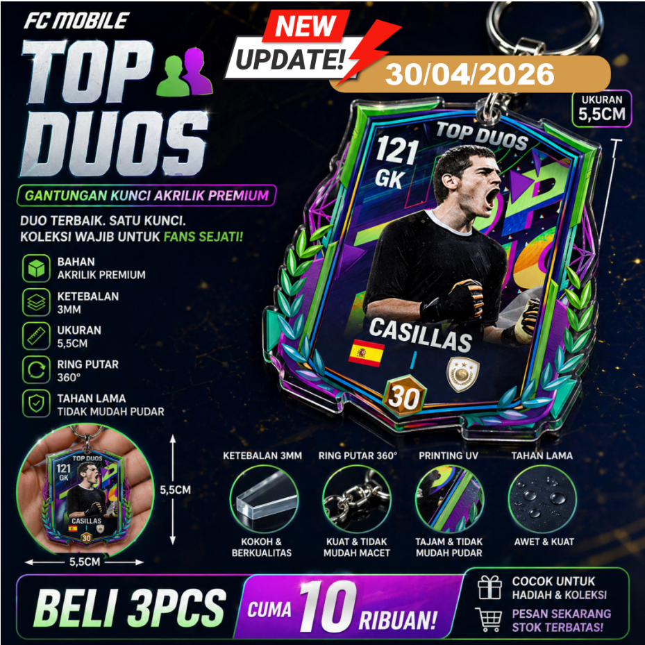 GANTUNGAN KUNCI FC MOBILE EVENT DUET TERBAIK