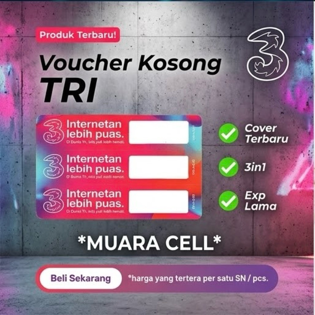VOUCHER KOSONG TRI