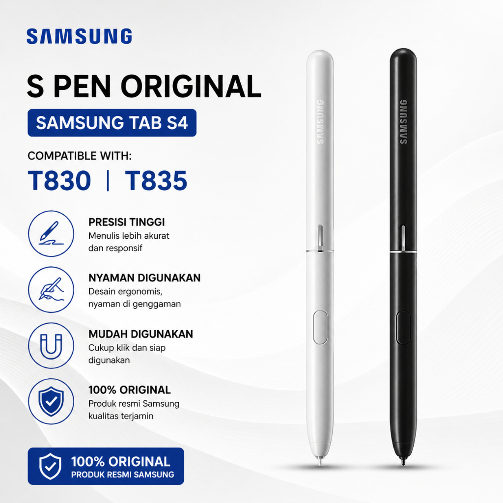 S Pen Samsung Tab S4 Stylus Pen Original T830 T835 Touch Pen Asli