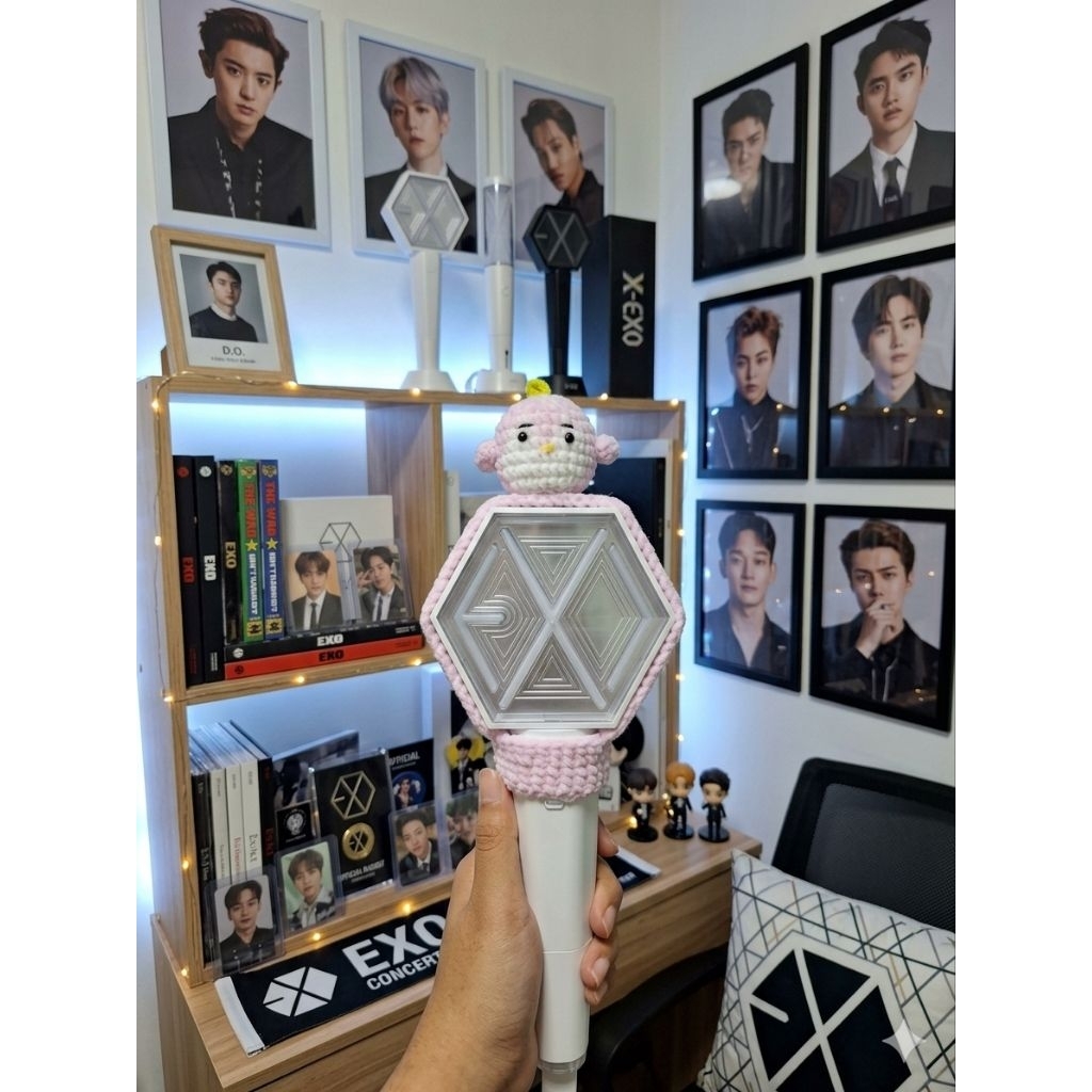 Cover lightstick EXO/ fanlight deco cover MD unofficial/ HANDMADE