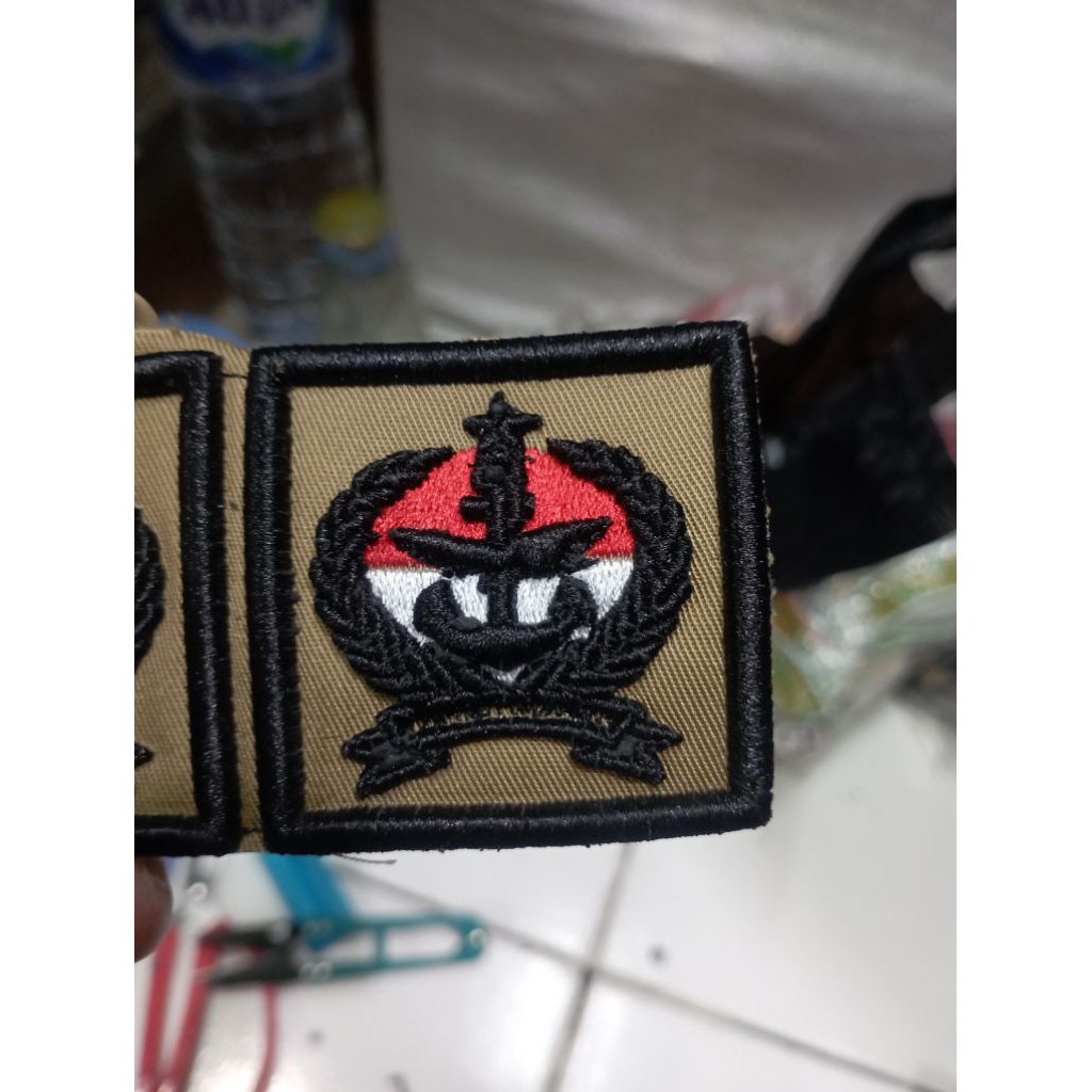 BORDIR LOGO KOMCAD TIMBUL PDL LORENG KEMHAN
