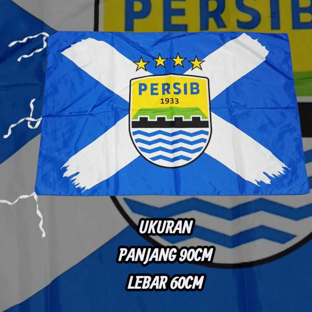 BENDERA PERSIB BANDUNG UKURAN SEDANG BENDERA PERSIB